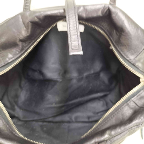LES BASIQUE 2WAY レザーショルダーバッグ レディース